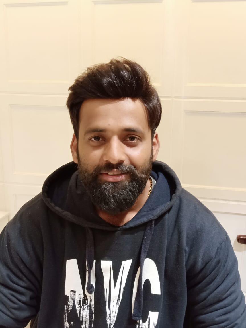 After - Hair Patch Installation