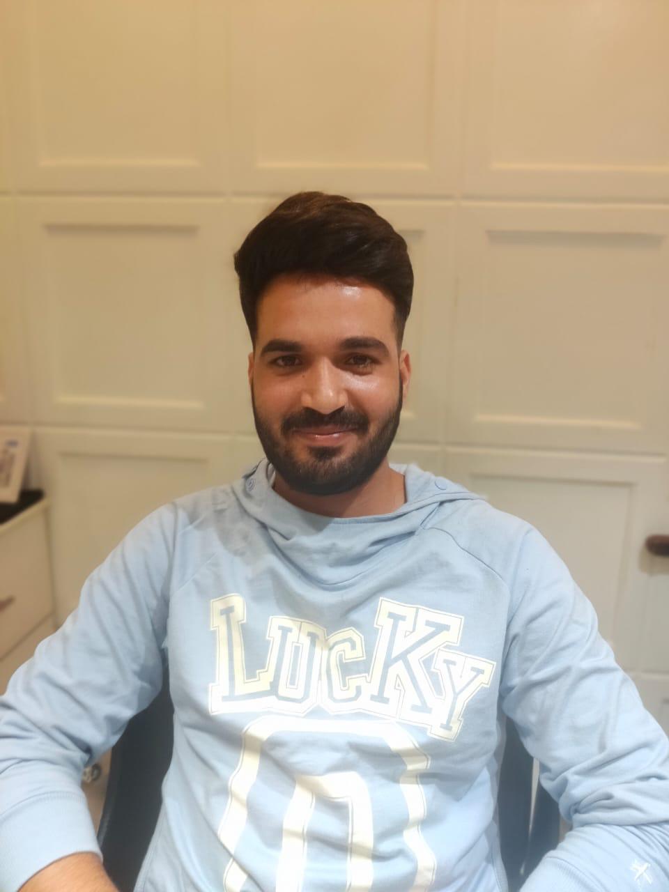 After - Full Wig Installation